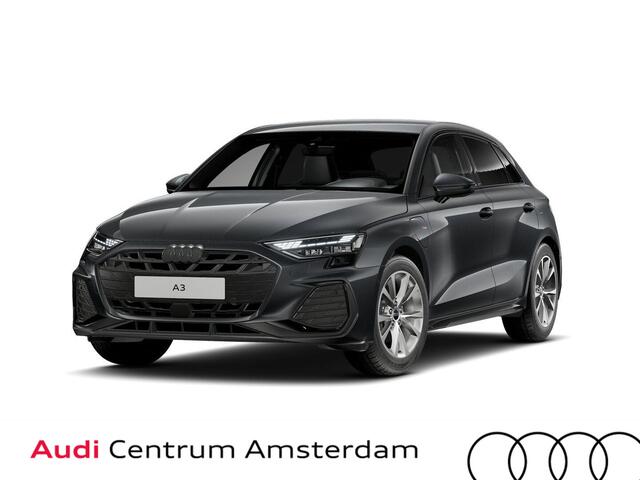 Audi A3 SPORTBACK 40 TFSI e S edition 204pk S-tronic | Verlengde garantie | Navigatie | Parkeersensoren (Park assist) | Adaptieve cruise control | Stoelverwarming | S-Line |