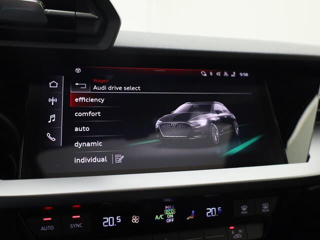 Audi A3 SPORTBACK 40 TFSIe 150kW/204PK S Line · Panoramadak · Cruise control adaptief · Drive select