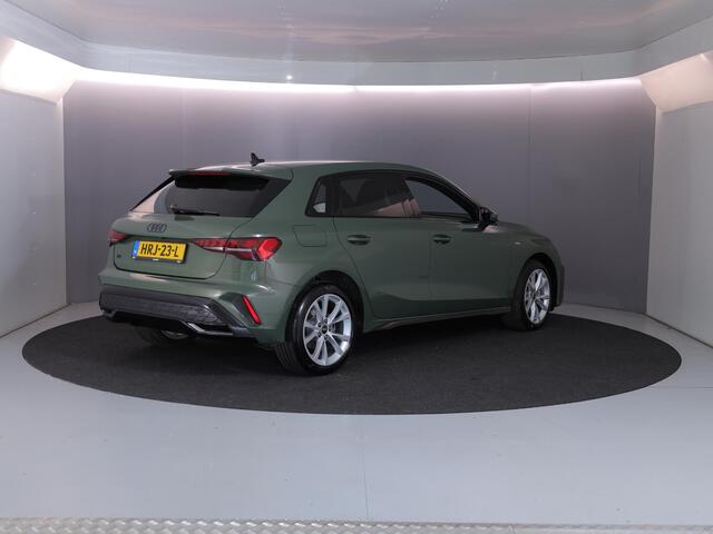 Audi A3 SPORTBACK 40 TFSI e S edition 204 pk S-tronic | Verlengde garantie | Navigatie | Parkeersensoren (Park assist) | Achteruitrijcamera | Adaptieve cruise control | Stoelverwarming | S-Line |