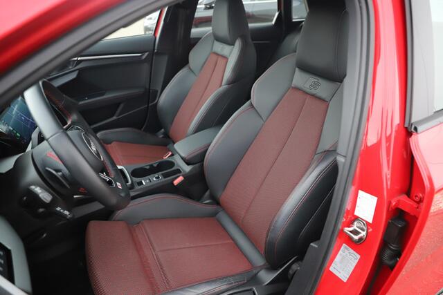 Audi A3 SPORTBACK 30 TFSI S edition Sport Black Edition Automaat LED Half Leder 18 inch LMV B&O Sound Stoelverwarming Clima Adaptive Cruise Navigatie Parkeersensor