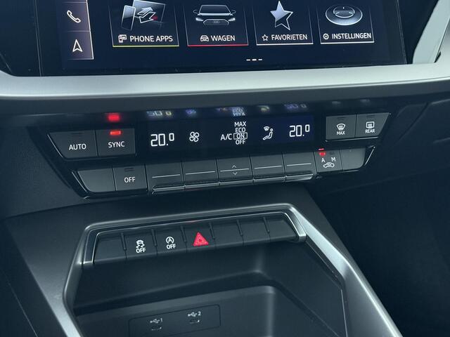 Audi A3 SPORTBACK 30 TFSI Pro Line | 110 PK | Automaat | Audi virtual cockpit | Climate control | Apple Carplay/Android Auto |