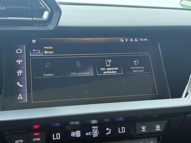 Audi A3 SPORTBACK 40 TFSI e Advanced edition | 204 PK | SoH 100% | Automaat | Adaptive cruise control | LED verlichting | Apple Carplay/Android Auto | Achteruitrijcamera |