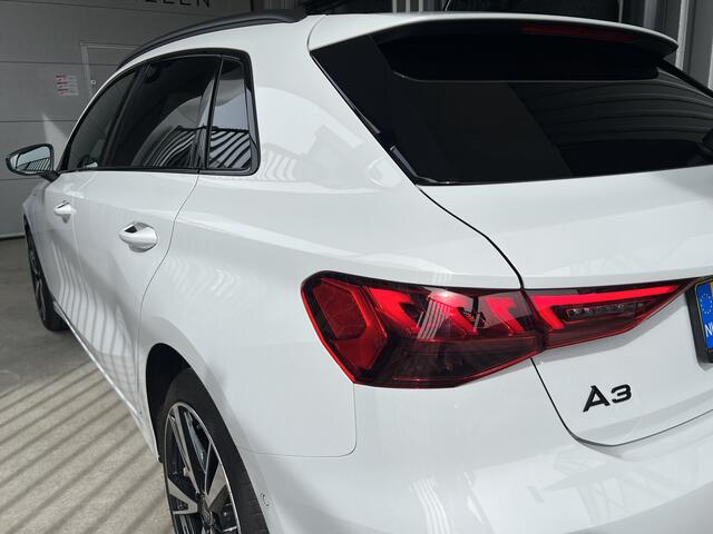 Audi A3 SPORTBACK 40 TFSI e Advanced Edition Hybrid | LEDER | TREKHAAK | CAMERA | CARPLAY/ANDROID | NAVI | PDC V+A | LMV 18'' | ADAPTIVE CRUISE CONTROL | CLIMATE CONTROL | STOELVERWARMING | VIRTUAL COCKPIT | LED | KEYLESS | DAB | BLUETOOTH