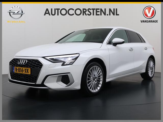 Audi A3 SPORTBACK 30TFSI m.Hybrid Automaat Apple Carplay Android Auto Adap.Cruise Navi Ecc Sportstoelen Pdc Cruise Control Advanced Edition Privacy Glas Lmv Led DAB Wifi Regensensor Rijstrooksensor Virtual Cockpit 1e Eigenaar Origineel Nederlandse Auto