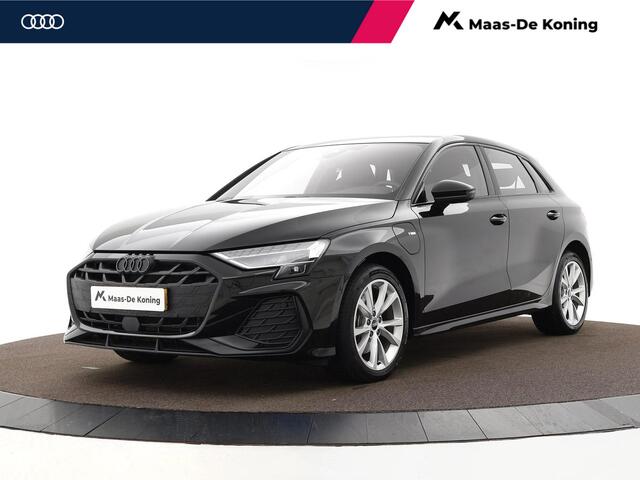 Audi A3 SPORTBACK 40 TFSIe 204pk S-tronic S edition · Camera · Apple/Android Car Play · Stoelverwarming · Navigatie · P-Sensoren · 17'' Inch · Garantie t/m 18-08-2029 of 100.000km