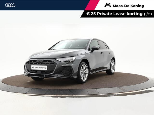 Audi A3 SPORTBACK 35 TFSI S edition 150 PK · Assis.pak Driving+Parking plus · Comfortpakket plus · Optiekpakket zwart plus