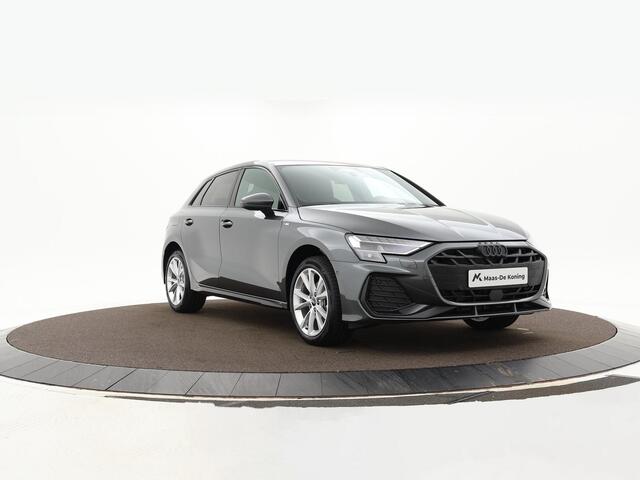 Audi A3 SPORTBACK 35 TFSI S edition 150 PK · Assis.pak Driving+Parking plus · Comfortpakket plus · Optiekpakket zwart plus