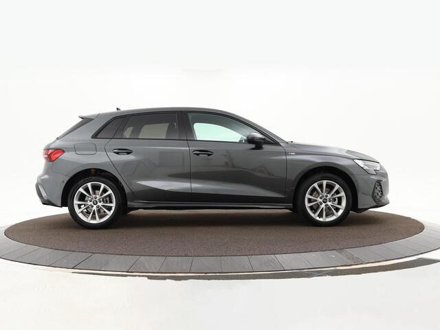 Audi A3 SPORTBACK 35 TFSI S edition 150 PK · Assis.pak Driving+Parking plus · Comfortpakket plus · Optiekpakket zwart plus