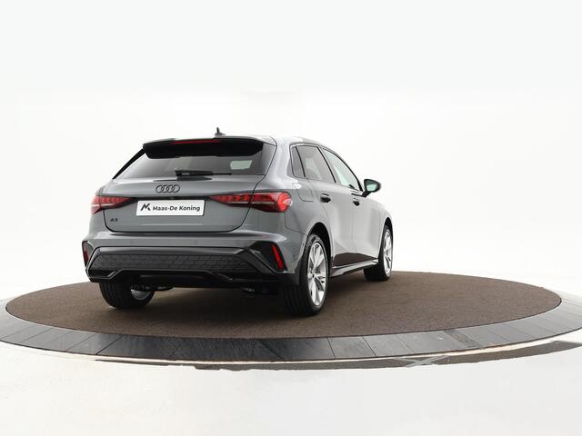Audi A3 SPORTBACK 35 TFSI S edition 150 PK · Assis.pak Driving+Parking plus · Comfortpakket plus · Optiekpakket zwart plus