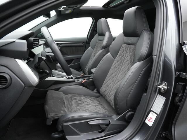 Audi A3 SPORTBACK 40 TFSI e 204 pk S-tronic S-Line | Panoramadak | Leder/alcantara | Adaptive Cruise | Elektrische achterklep | Stoelverwarming
