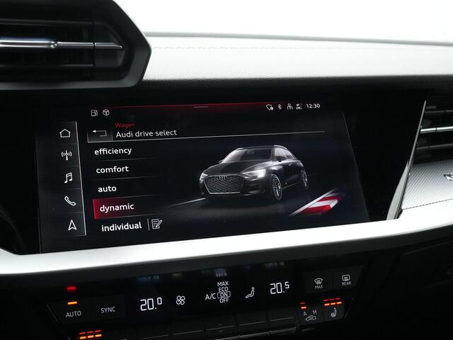 Audi A3 SPORTBACK 40 TFSI e 204 pk S-tronic S-Line | Panoramadak | Leder/alcantara | Adaptive Cruise | Elektrische achterklep | Stoelverwarming