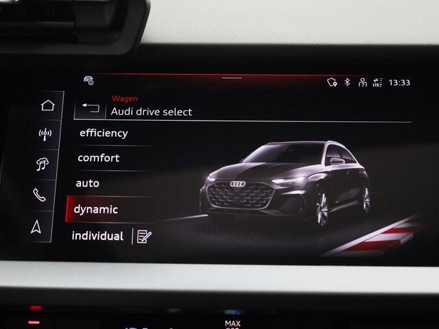 Audi A3 SPORTBACK 45 TFSIe 272pk S Line Competition · Panoramadak · Drive select · Camera + Parkeersensoren · Garantie t/m 16-04-2027 · TOPDEAL