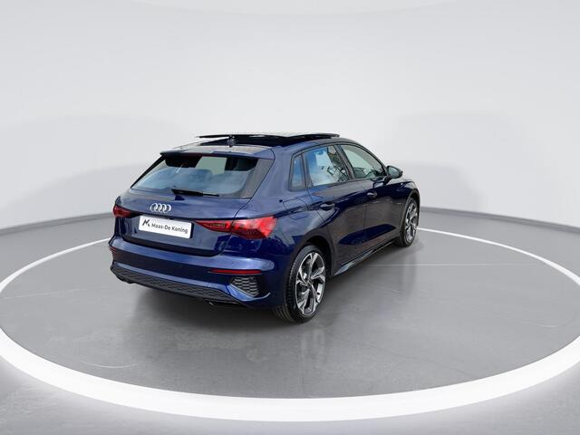 Audi A3 SPORTBACK 40 TFSIe 150kW/204PK S Line · Panoramadak · Leder · Camera · Apple/Android Car Play · Drive select