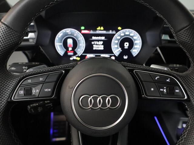 Audi A3 SPORTBACK 40 TFSI e S edition 204 pk S-tronic | Verlengde garantie | Navigatie | Parkeersensoren (Park assist) | Achteruitrijcamera | Adaptieve cruise control | Stoelverwarming | S-Line |