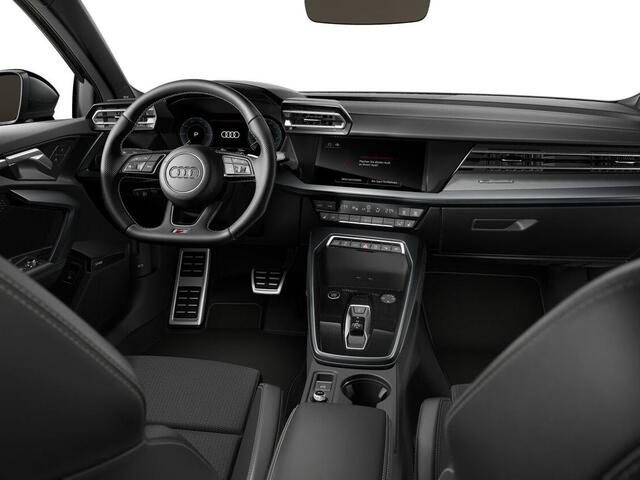 Audi A3 SPORTBACK 40 TFSI e S edition 204 PK · Glazen panoramadak · Sonos premium 3d · Comfortpakket plus