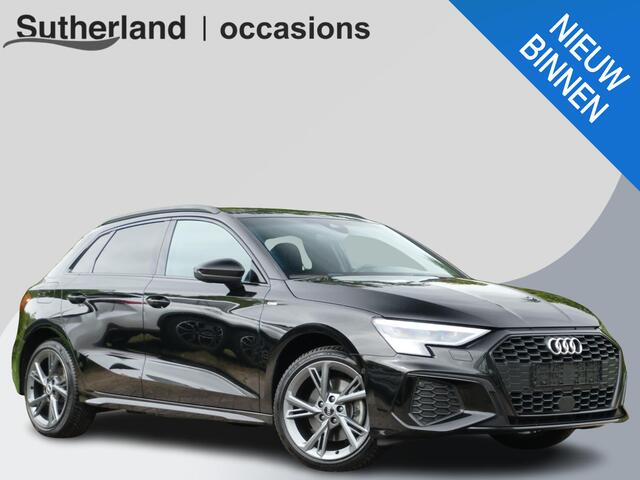 Audi A3 SPORTBACK 40 TFSI e S edition 245 PK | S line | All-Season | Elektrische klep | Sportstoelen | Dodehoeksensoren | 18 inch | Stoelverwarming | Keyless | Dealer Onderhouden | Draadloos Laden