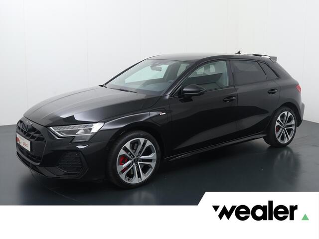 Audi A3 SPORTBACK 45 TFSI e S edition Competition | 272 PK | SoH 100% | Trekhaak | Matrix LED koplampen | Head-up display | S line | Sonos audio |