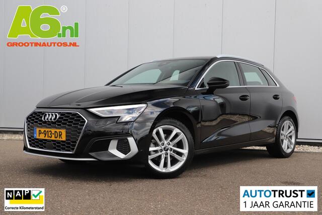 Audi A3 SPORTBACK 30 TFSI Advanced edition Automaat Sportstoelen Virtual Carplay Android Navigatie Clima Adaptive Cruise Control 17 inch