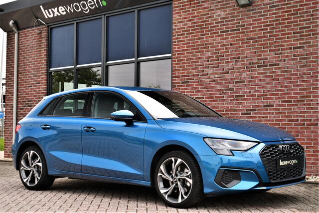 Audi A3 SPORTBACK 40 TFSI e 29dkm | Atollblau | S-zetels | El-klep