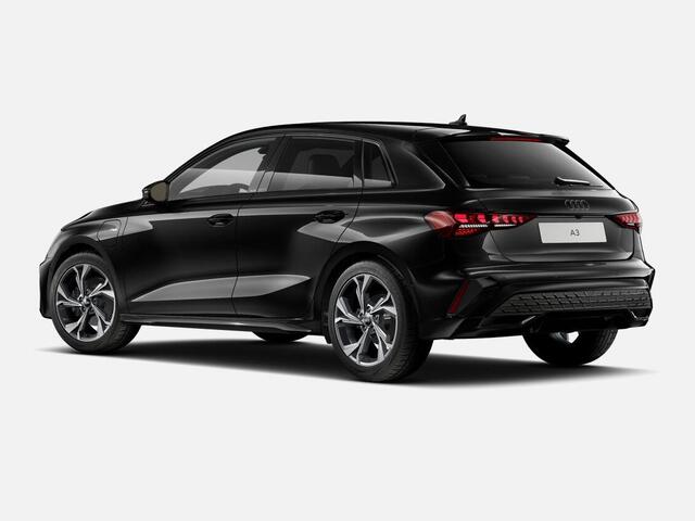 Audi A3 SPORTBACK 40 TFSI e S edition 204 PK · Assistentiepakket rijden en parkeren plus · Optiekpakket zwart plus · Lichtpakket plus ambient light