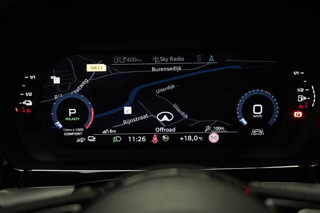 Audi A3 SPORTBACK 45 TFSI e S edition Competition | MATRIX LED / PARKEER- PACK | PANORAMADAK | HALF LEDER | STOELVERWARMING | CAMERA | 18"