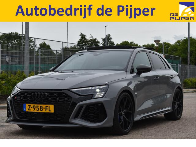 Audi A3 SPORTBACK 2.5 TFSI RS 3 quattro 400 PK RS-Dynamic | Vol | B&O | Keyless | HUD | Keramisch | Massagestoelen | Camera | Open dak