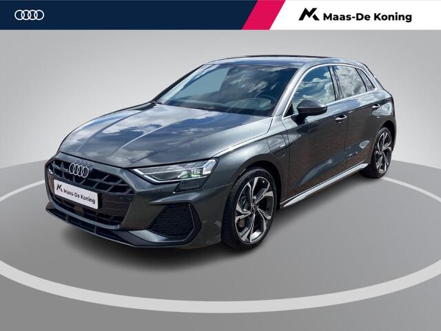 Audi A3 SPORTBACK 40 TFSIe/204PK S Line · Camera · Navigatie · Leder/stof · Garantie t/m 06-03-2029 of 80000km.