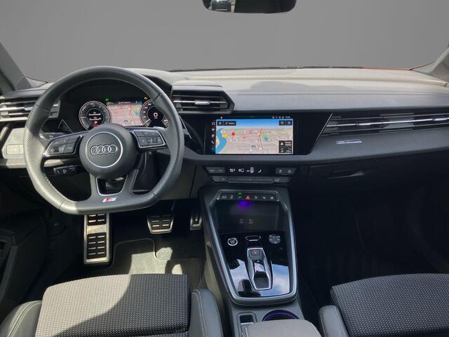 Audi A3 SPORTBACK 40 TFSIe/204PK S Line · Camera · Navigatie · Leder/stof · Garantie t/m 06-03-2029 of 80000km.