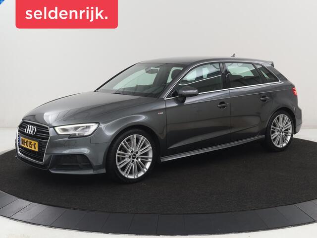 Audi A3 SPORTBACK 1.0 TFSI Sport S Line Edition | Stoelverwarming | Half leder | Full LED | Navigatie | Parkeerhulp | Sportstoelen | Bluetooth | Climate control | Cruise control | S Line