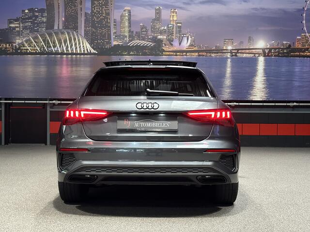 Audi A3 SPORTBACK 40 TFSI e 3xS-Line RS-stoelen|B&o|HUD|Camera|Sfeer|Panorama