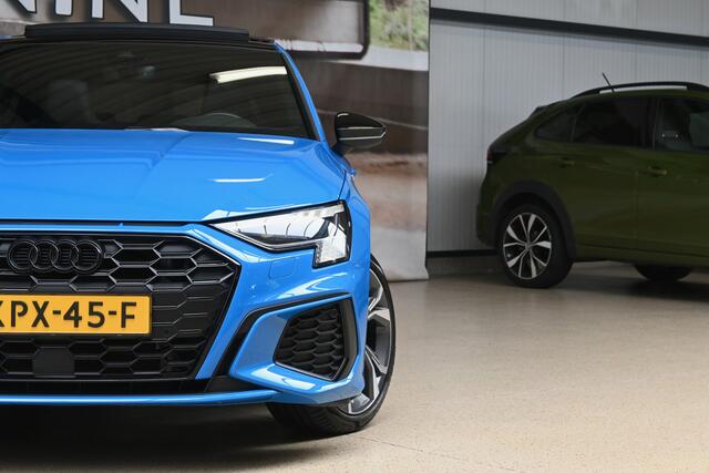 Audi A3 SPORTBACK 45 TFSIe 245pk S edition Competition | Pano | RS stoelen | Matrix | B&O | 100% (Dealer) onderhouden label