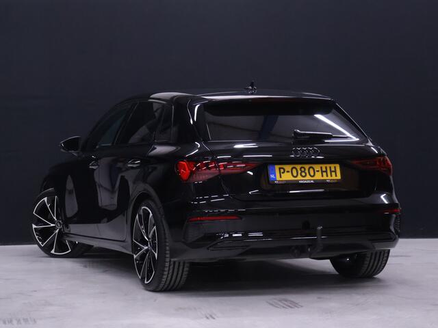 Audi A3 SPORTBACK 35 TFSI Sport Black Edition [ADAPTIVE CRUISE, BANG & OLUFSEN, HEAD-UP, APPLE CARPLAY, TREKHAAK AFNEEMBAAR, ANDROID, MEMORY SEATS, STOELVERWARMING, VOL LEDER, PDC V+A, CLIMATE, NIEUWSTAAT]