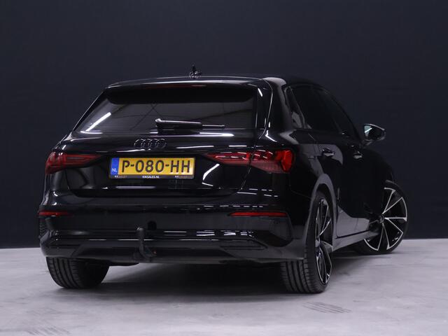 Audi A3 SPORTBACK 35 TFSI Sport Black Edition [ADAPTIVE CRUISE, BANG & OLUFSEN, HEAD-UP, APPLE CARPLAY, TREKHAAK AFNEEMBAAR, ANDROID, MEMORY SEATS, STOELVERWARMING, VOL LEDER, PDC V+A, CLIMATE, NIEUWSTAAT]