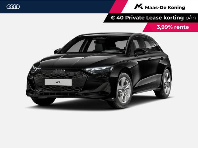 Audi A3 SPORTBACK 40 TFSI e Advanced edition 204 PK · Assistent rijden en parkeren plus · Optiekpakket zwart plus · Lichtpakket plus ambient light
