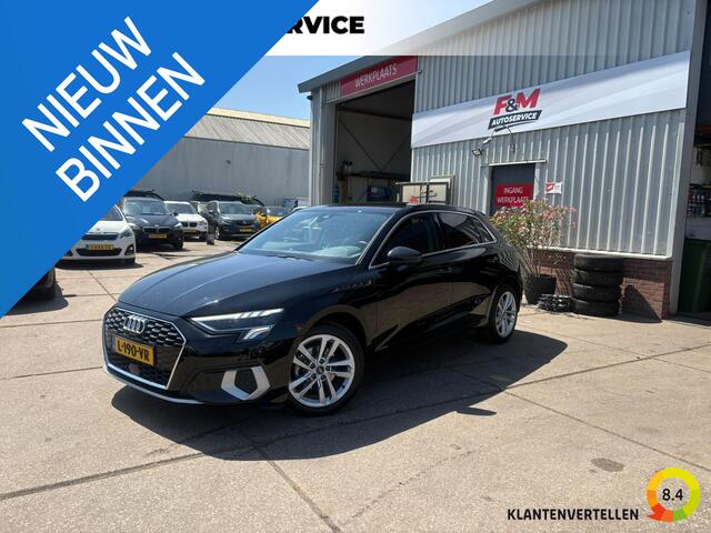 Audi A3 SPORTBACK 30 TFSI Advanced edition S tronic, Clima, cruise, pdc, trekhaak afneembaar