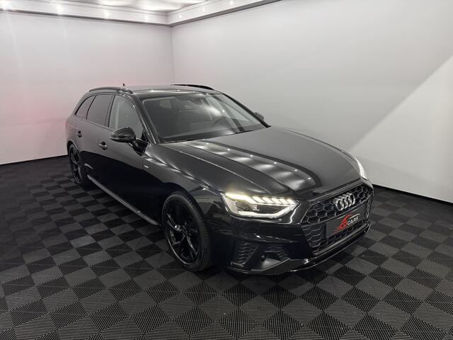 Audi A4 Avant 40 TFSI S-Line Black on Black Clima, Navi, Virtual desk, Parkeersensoren, Keyless start, Elektrische achterklep