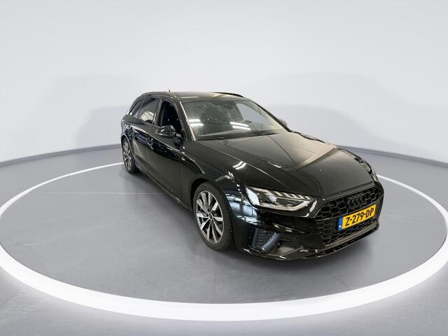 Audi A4 Avant 35 Tfsi 150pk S-tronic S edition Competition · Camera · Apple/Android Car Play · Navi · Elek. Achterklep · Zwart Optiek · 18'' Inch · Garantie t/m 25-03-2028 of 100.000km