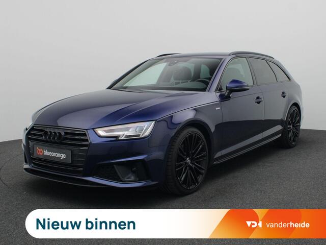 Audi A4 Avant 40 TFSI Sport S line black edition 190PK S-Tronic Achteruitrijcamera, Cruise Controle, Full LED, Clima, Navi, Virtual Cockpit, Keyless, Stoelverwarming, 19" LM Velgen