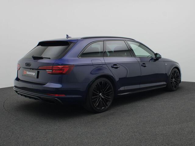 Audi A4 Avant 40 TFSI Sport S line black edition 190PK S-Tronic Achteruitrijcamera, Cruise Controle, Full LED, Clima, Navi, Virtual Cockpit, Keyless, Stoelverwarming, 19" LM Velgen
