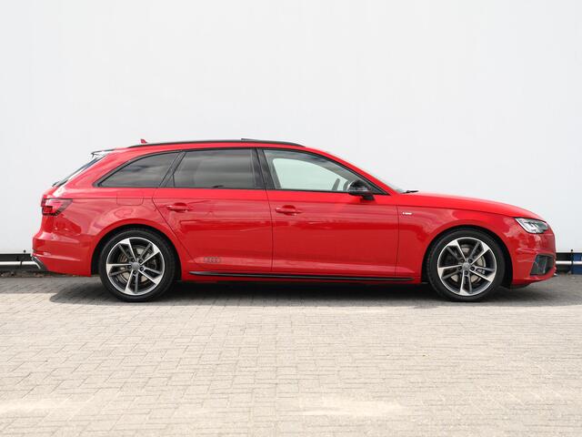 Audi A4 Avant 40 TFSI Sport S line black edition | 190 pk | Sportstoelen plus | Pano | Leer | Matrix LED |