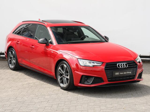 Audi A4 Avant 40 TFSI Sport S line black edition | 190 pk | Sportstoelen plus | Pano | Leer | Matrix LED |