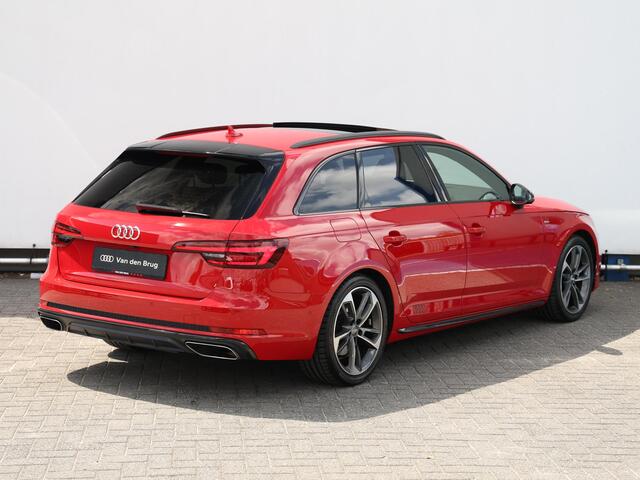 Audi A4 Avant 40 TFSI Sport S line black edition | 190 pk | Sportstoelen plus | Pano | Leer | Matrix LED |