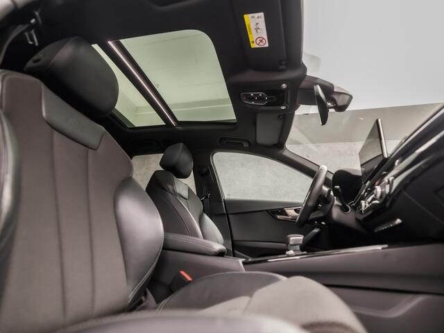 Audi A4 Avant 35 TFSI S-Line Sport 150Pk Automaat (PANORAMADAK, 2X S-LINE, APPLE CARPLAY, LEDER, SPORTSTOELEN, SFEERVERLICHTING, GETINT GLAS, PLAT S-LINE SPORTSTUUR, NIEUWSTAAT)
