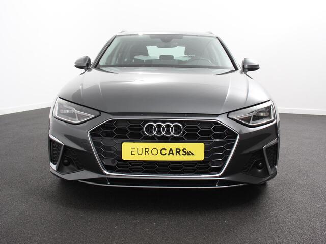 Audi A4 Avant 40 TFSI S-Tronic Climate control Adaptive cruise control Navigatie Parkeersensoren Stoelverwarming Elektrische achterklep Apple Carplay/ Android Auto