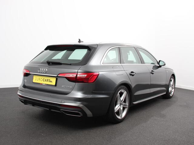 Audi A4 Avant 40 TFSI S-Tronic Climate control Adaptive cruise control Navigatie Parkeersensoren Stoelverwarming Elektrische achterklep Apple Carplay/ Android Auto