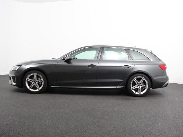 Audi A4 Avant 40 TFSI S-Tronic Climate control Adaptive cruise control Navigatie Parkeersensoren Stoelverwarming Elektrische achterklep Apple Carplay/ Android Auto