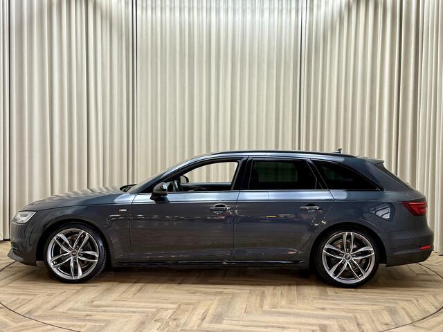 Audi A4 Avant 2.0 TDI Sport S line Black Edition *3X S-Line* Matrix LED / Org.NL! / Leder / Carplay / Digital / Cruise / Navigatie / ECC / 19'' LMV
