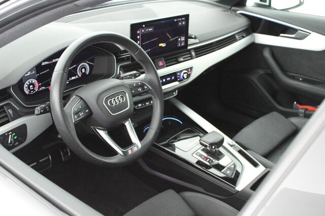 Audi A4 Avant 35 TFSI 150pk 2x S-Line Competition Led Trekhaak Camera Stoelverwarming Massage Virtual Cockpit Navigatie
