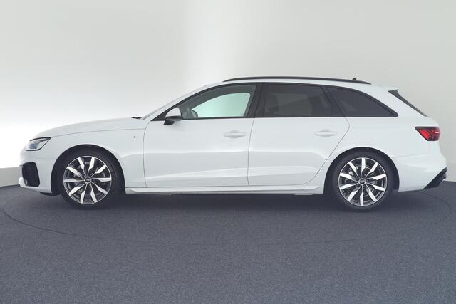 Audi A4 Avant 35 TFSI 150pk 2x S-Line Competition Led Trekhaak Camera Stoelverwarming Massage Virtual Cockpit Navigatie