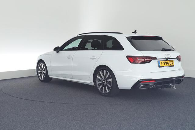 Audi A4 Avant 35 TFSI 150pk 2x S-Line Competition Led Trekhaak Camera Stoelverwarming Massage Virtual Cockpit Navigatie